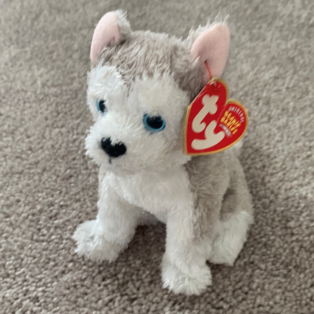 Ty beanie baby husky